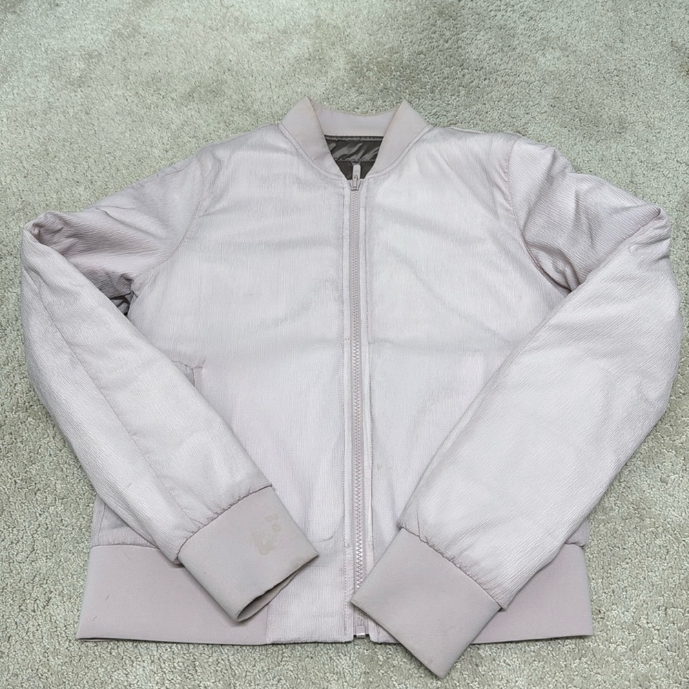 Lululemon women’s reversible bomber jacket